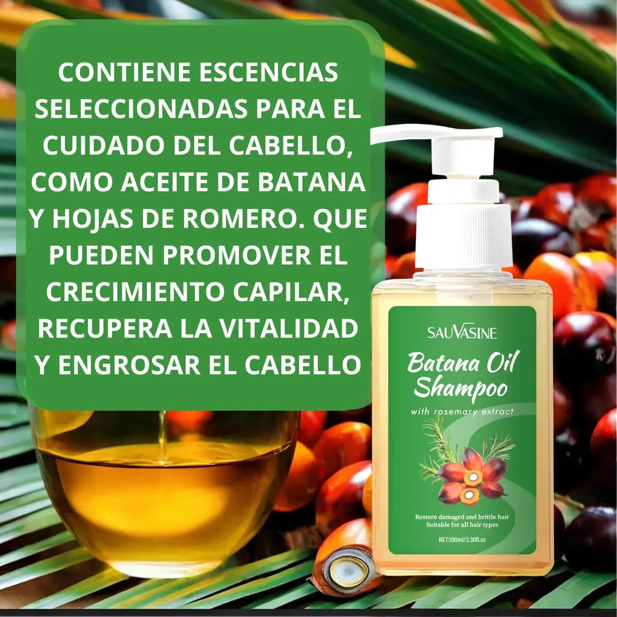 Shampoo De Aceite De Batana