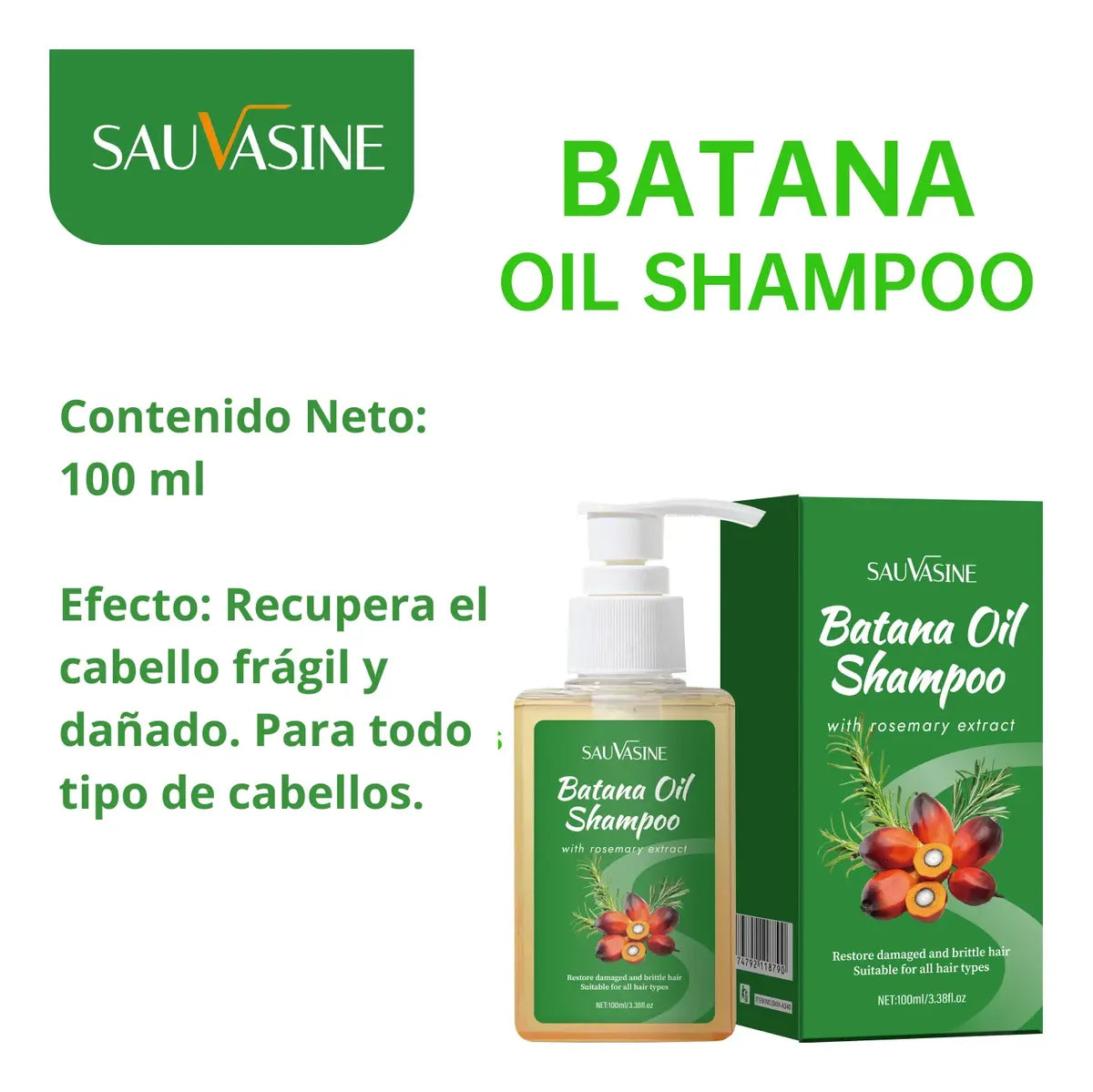 Shampoo De Aceite De Batana