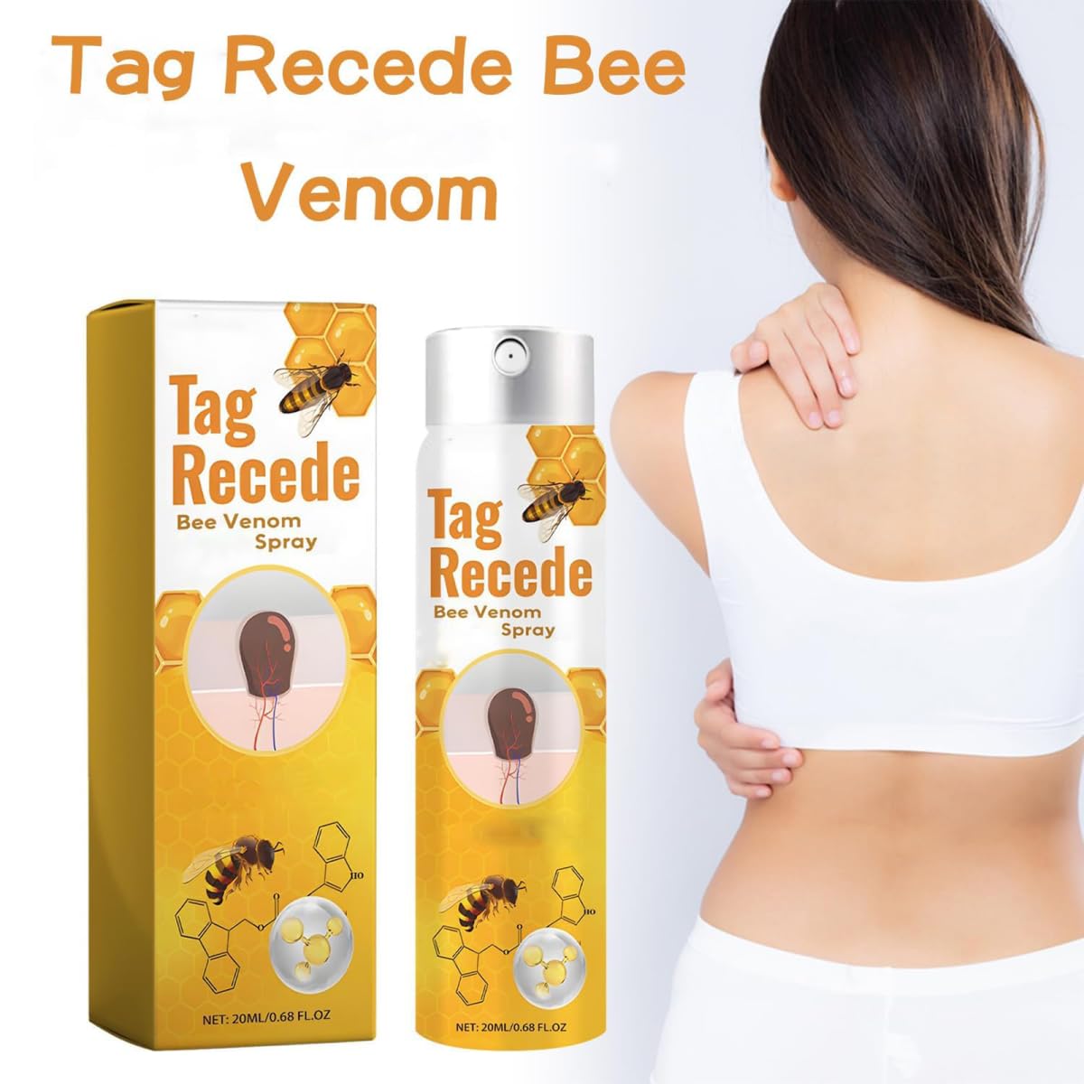 TAG RECEDE - VENENO DE ABEJA