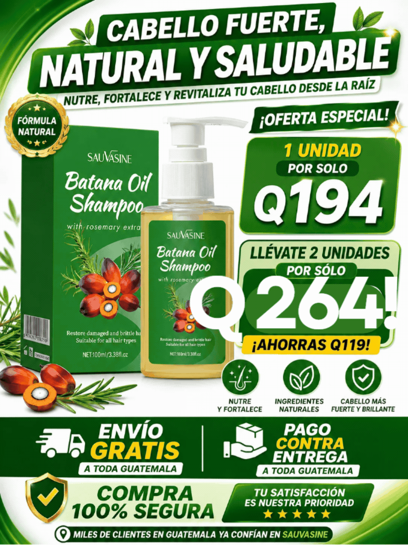 Shampoo De Aceite De Batana